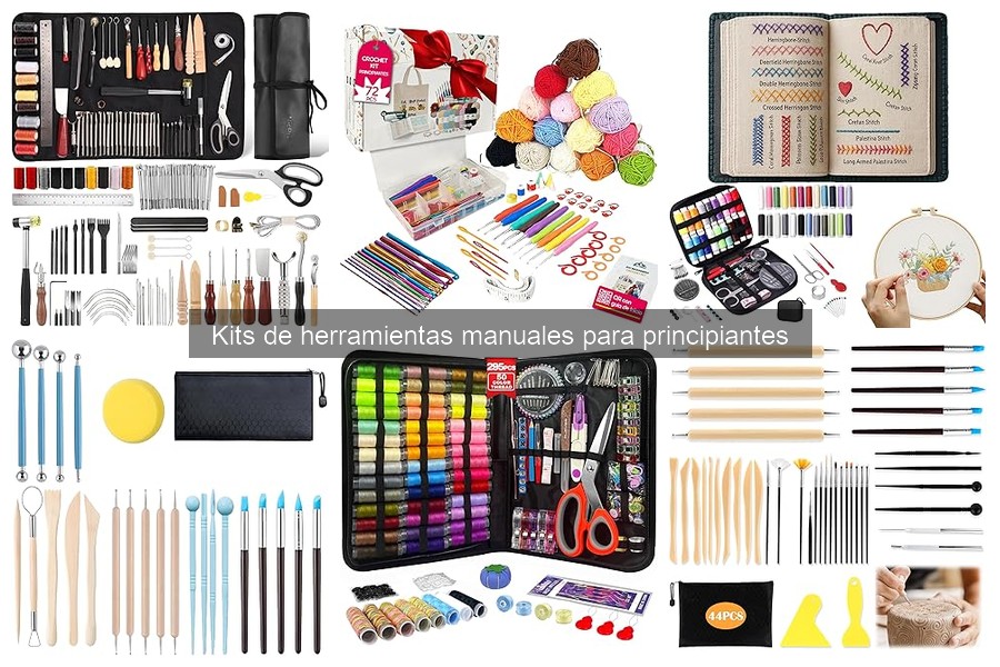 Herramientas manuales esenciales en un kit de jardinería