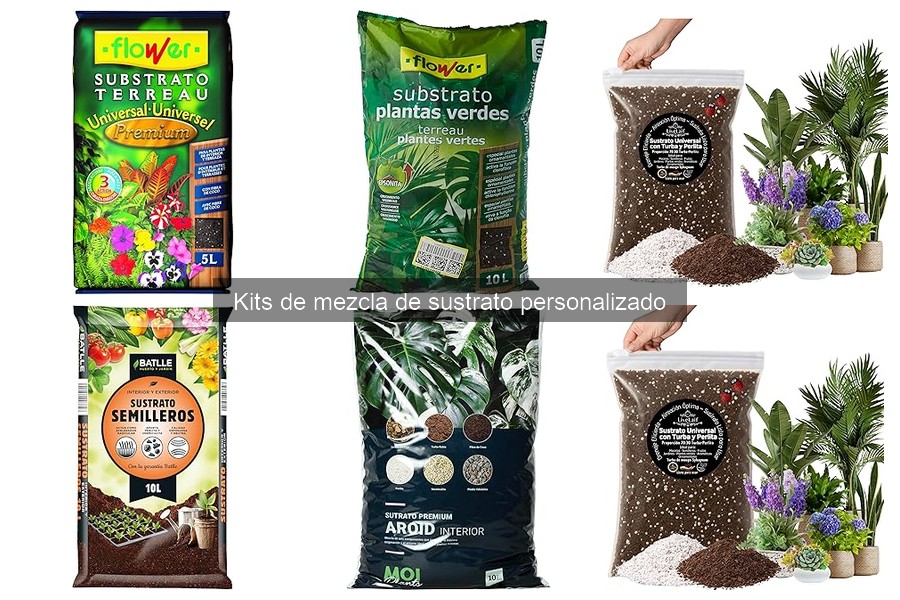 Instrucciones para preparar sustrato con kit para jardinería