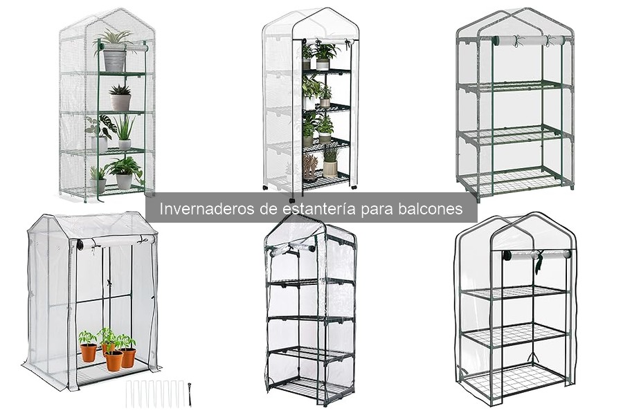 Invernaderos de estantería para balcones: ¿Qué son y cómo usarlos?
