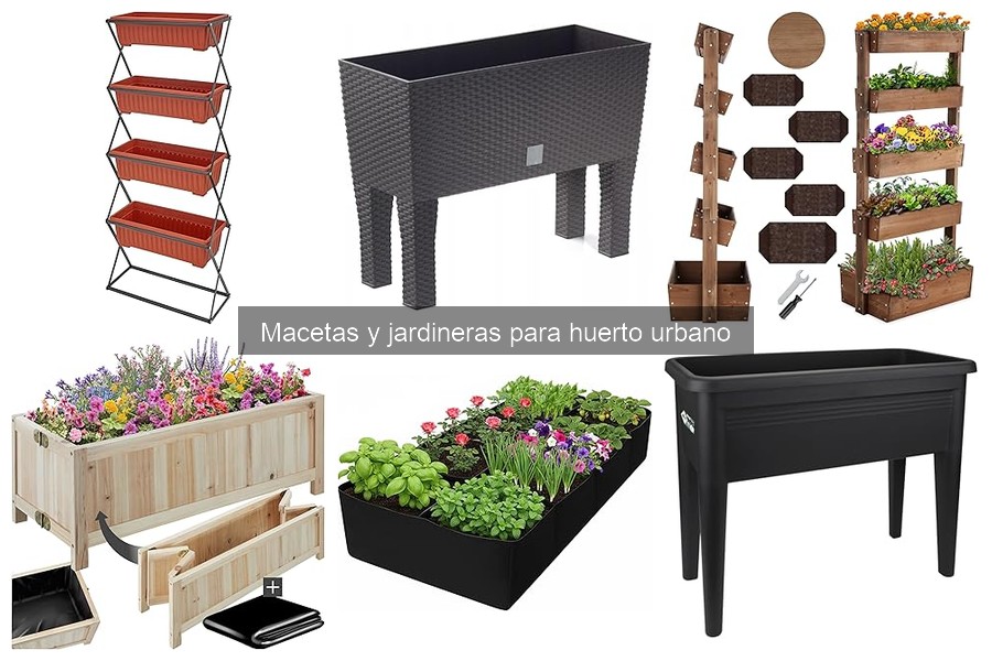 Macetas y Jardineras para Huerto Urbano: Funciones y Beneficios