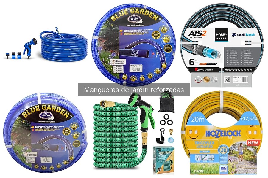 Mangueras de jardín reforzadas: ventajas y características