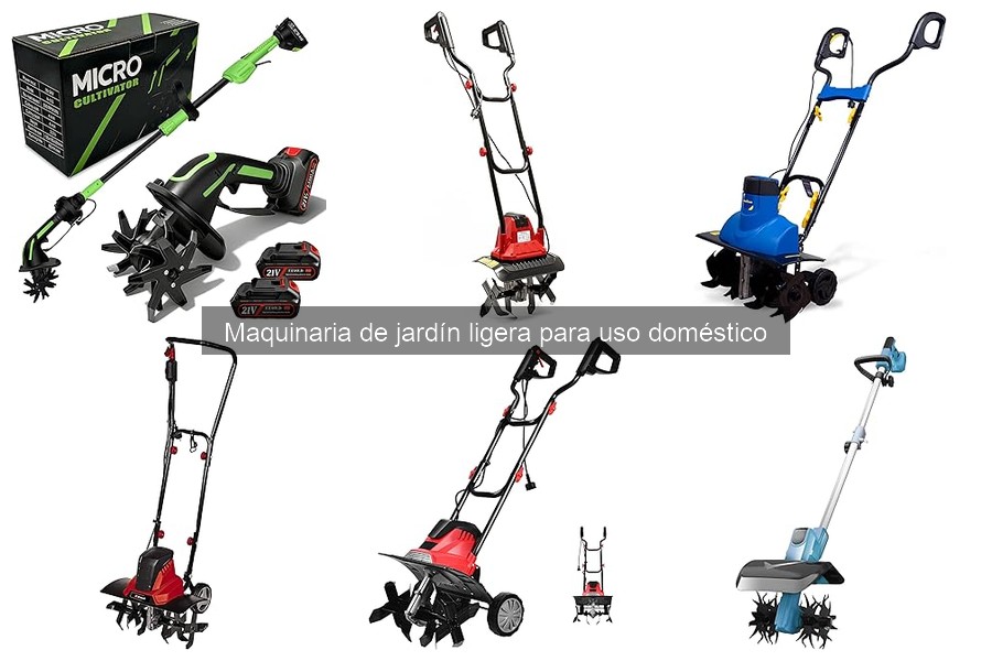 Mantenimiento de maquinaria de jardín ligera: pasos esenciales