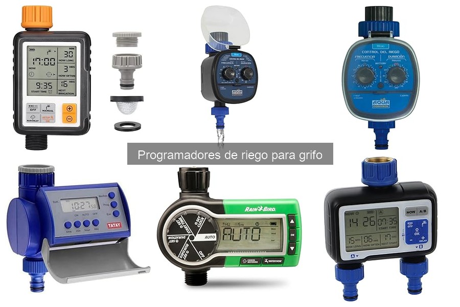 Mantenimiento Efectivo de Programadores de Riego para Grifo