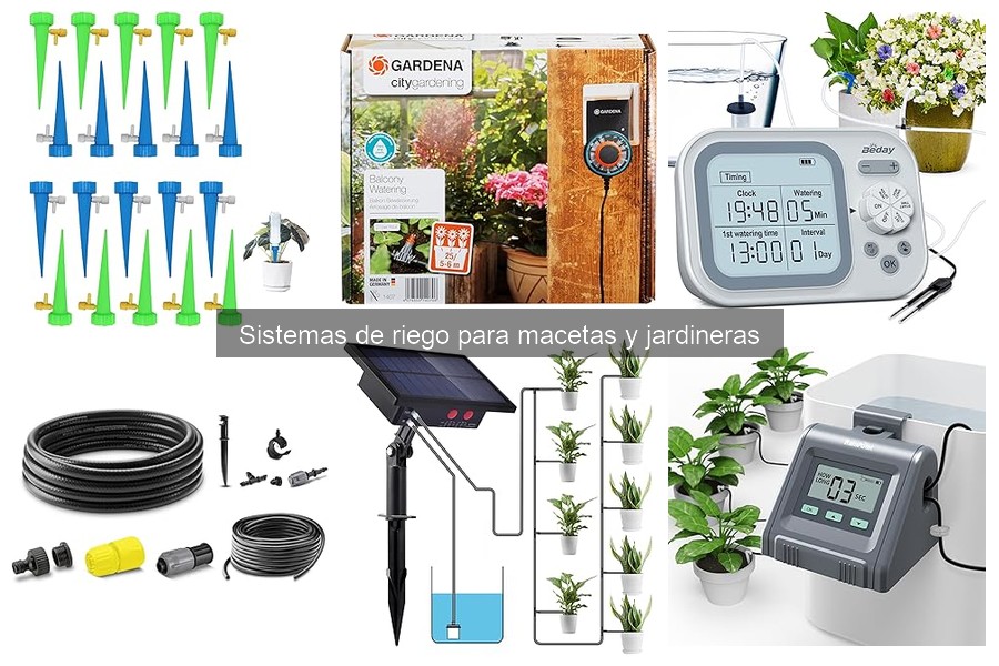 Mejora la Eficiencia de tu Sistema de Riego en Jardineras
