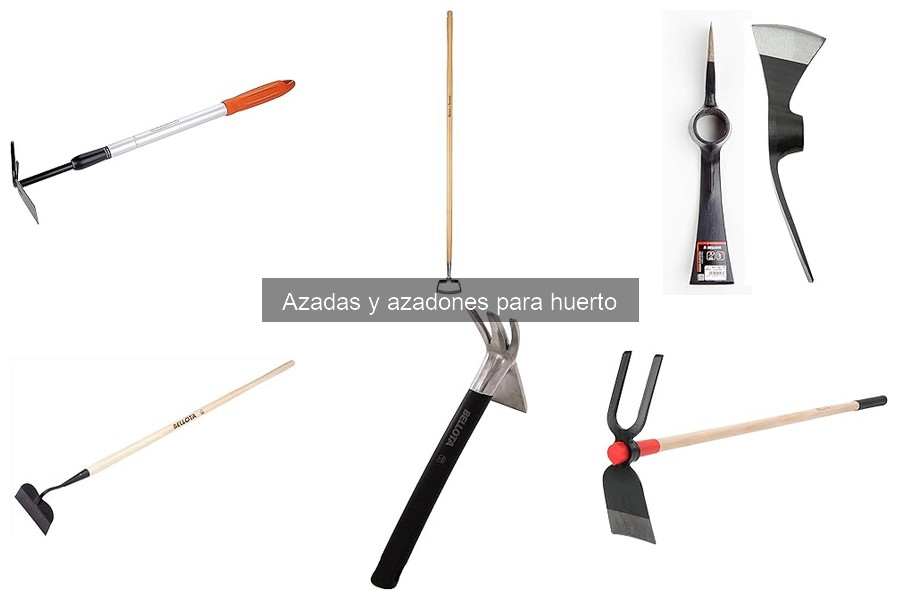 Mejores azadas para huertos pequeños: guía de selección