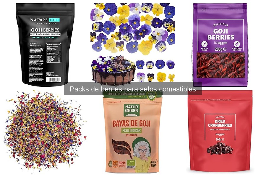Mejores combinaciones de berries para setos comestibles