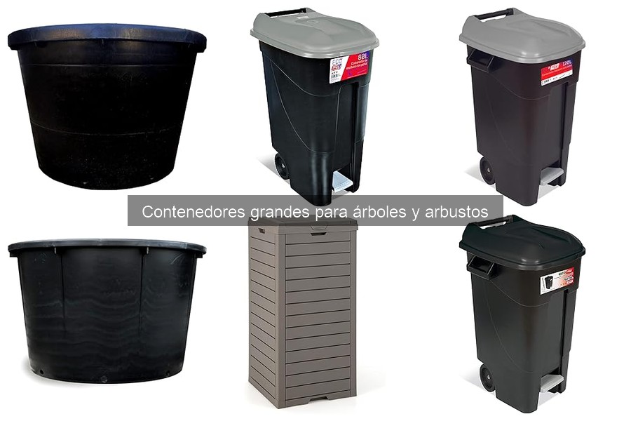 Mejores contenedores grandes para árboles en 2023