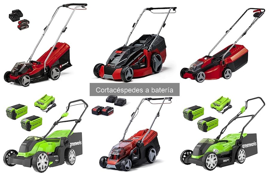 Mejores cortacéspedes a batería para jardines medianos
