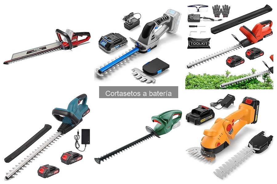 Mejores cortasetos a batería para jardineros aficionados