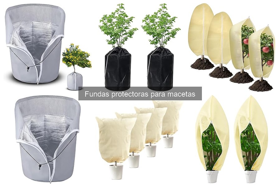 Mejores fundas para macetas en climas fríos: comparativa