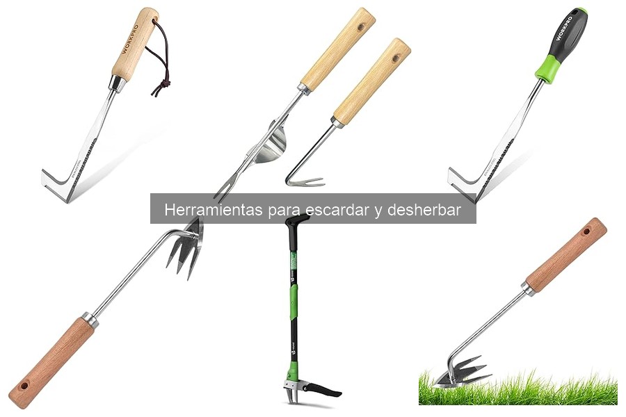 Mejores herramientas para escardar en jardines pequeños
