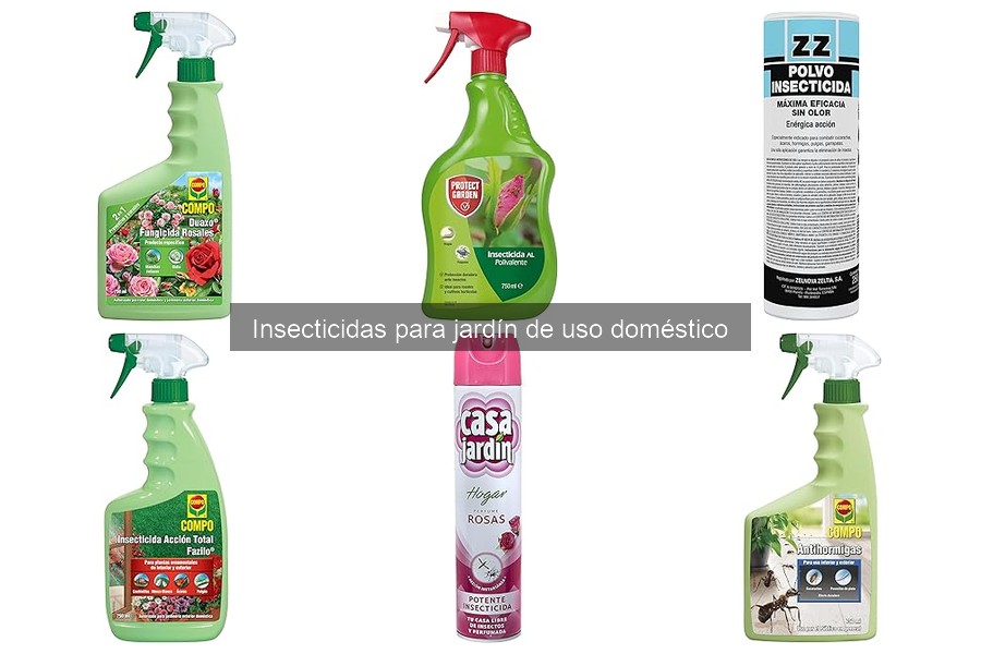 Mejores insecticidas para plagas en el jardín