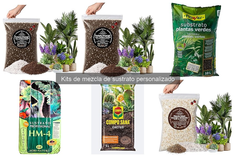 Mejores Kits de Mezcla de Sustrato para Cultivo Orgánico