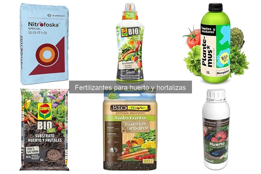 Mejores lugares para comprar fertilizantes para huerto