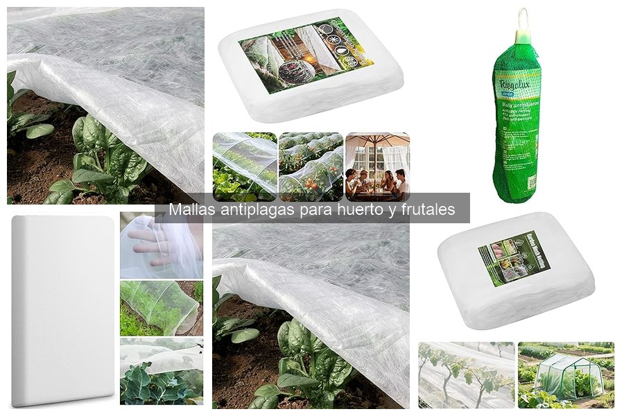 Mejores mallas antiplagas para huertos pequeños en 2023