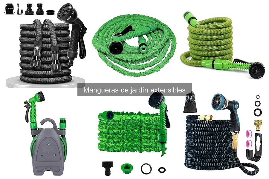Mejores mangueras extensibles para pequeños jardines