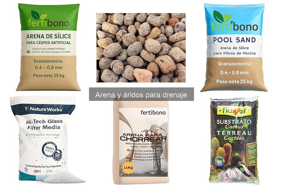 Mejores marcas de arena para drenaje en 2023