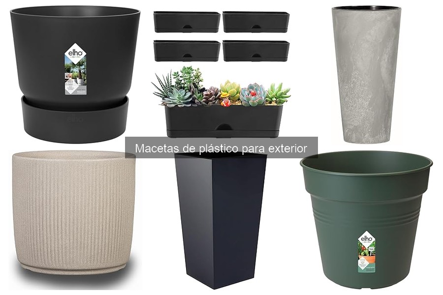 Mejores marcas de macetas de plástico para exterior 2023