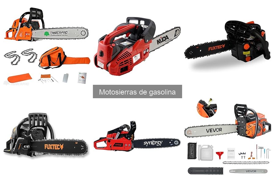 Mejores marcas de motosierras de gasolina en 2023
