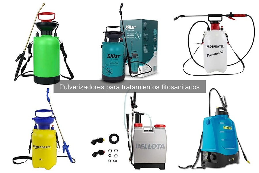Mejores marcas de pulverizadores para tratamientos fitosanitarios