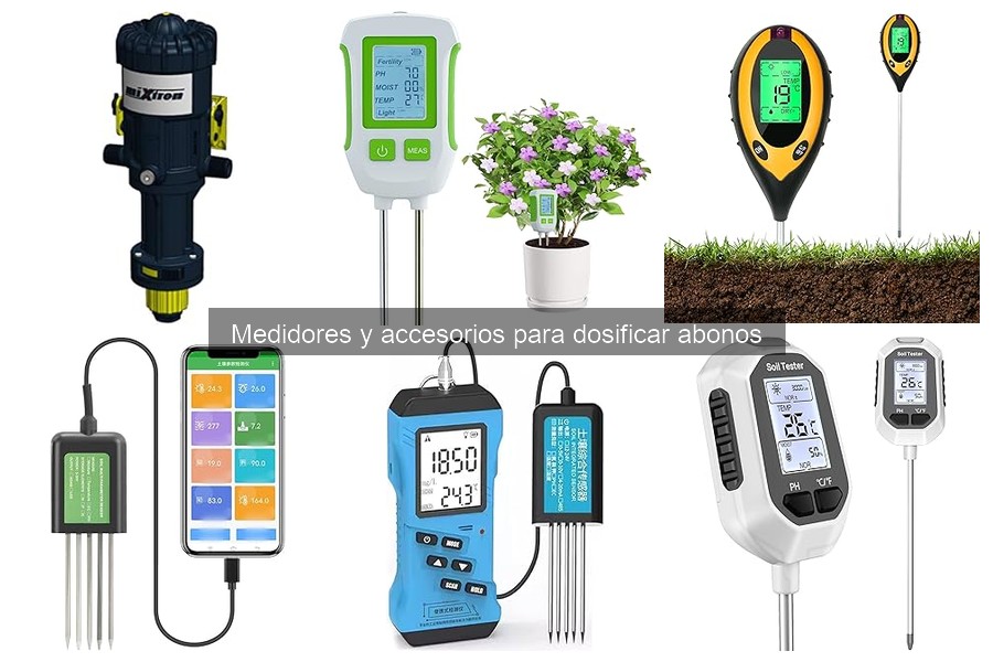 Mejores medidores de abono para principiantes en jardinería
