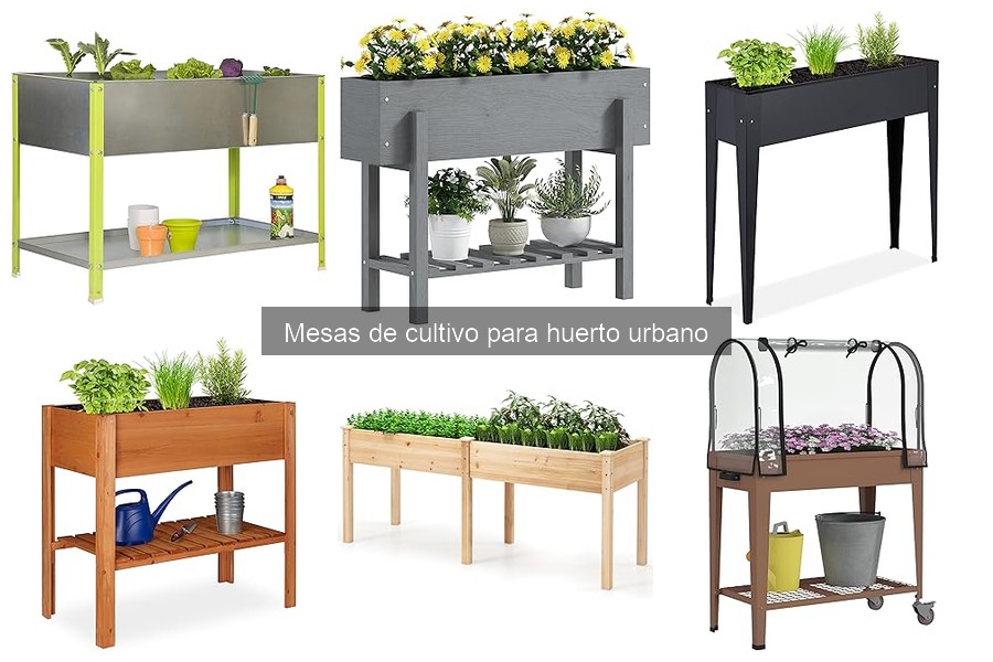 Mejores mesas de cultivo para espacios pequeños en 2023