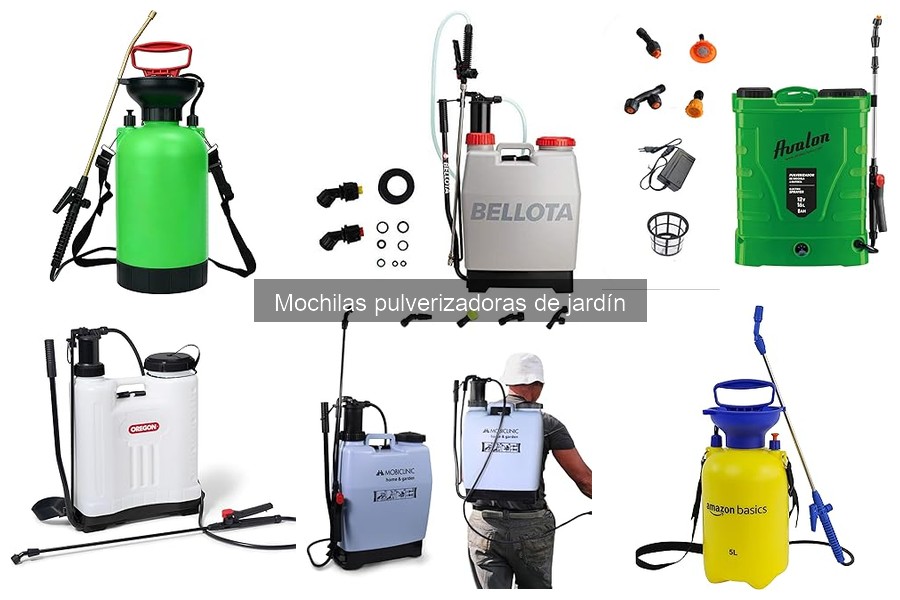 Mejores mochilas pulverizadoras para jardineros aficionados