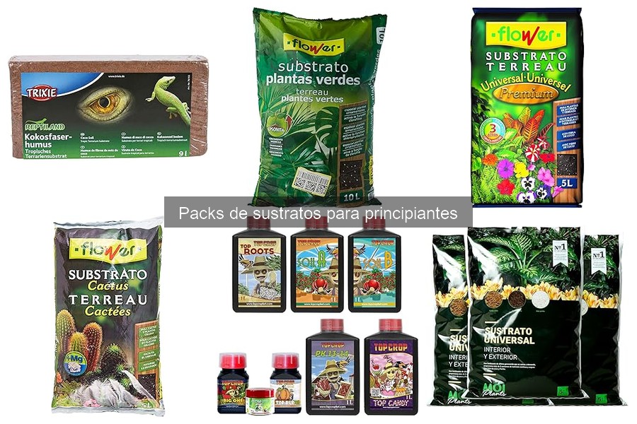Mejores Packs de Sustratos para Principiantes en Jardinería