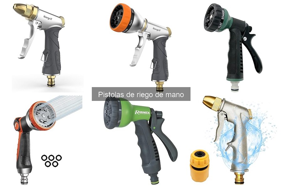Mejores pistolas de riego de mano para principiantes