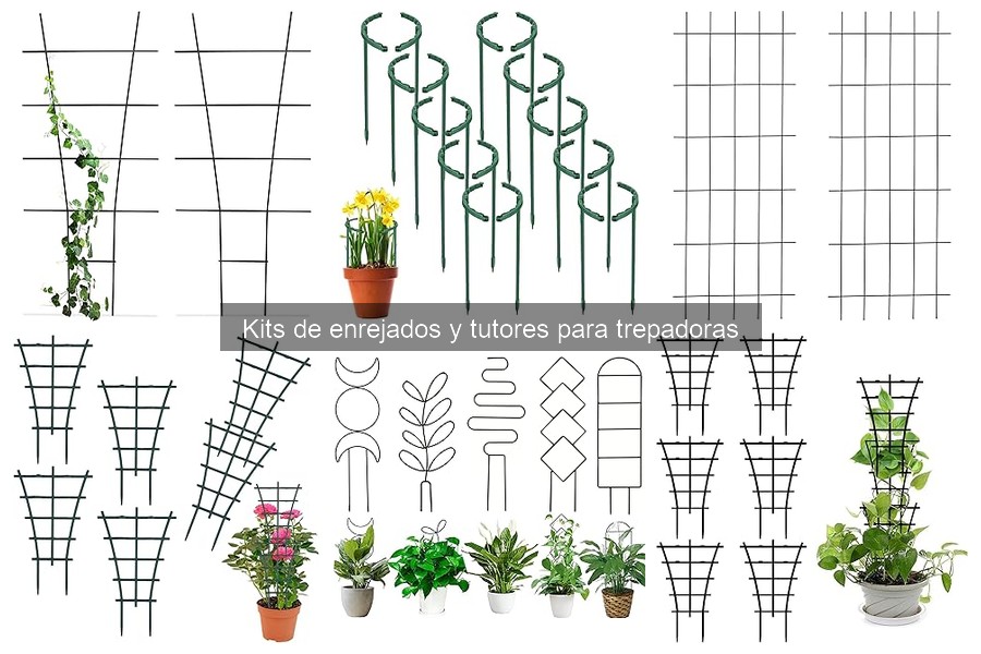 Mejores tiendas para comprar kits de enrejados y tutores