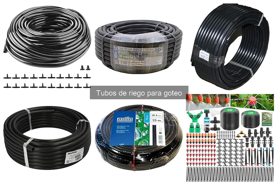 Mejores tubos de riego para goteo: comparativa 2023