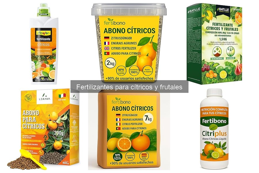 Nutrientes Esenciales para el Crecimiento de Cítricos