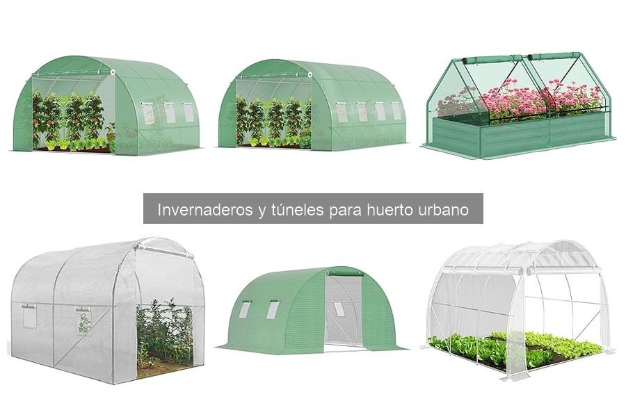 Ofertas y descuentos en invernaderos para huertos urbanos