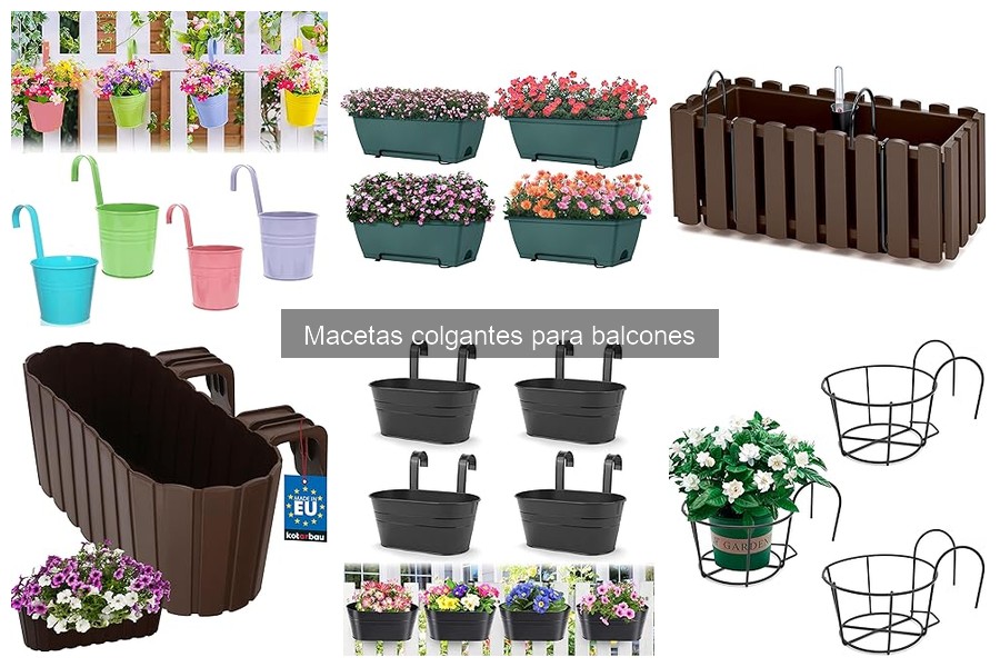 Ofertas y precios de macetas colgantes en Amazon