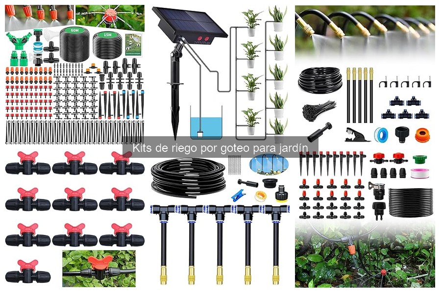 Opiniones sobre kits de riego por goteo para jardín