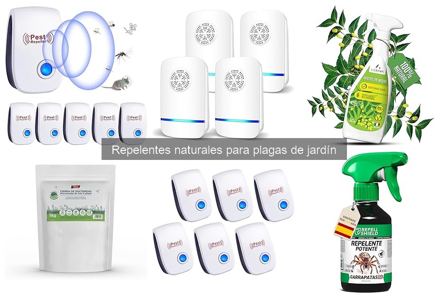 Opiniones sobre repelentes naturales para jardín: ¿funcionan?