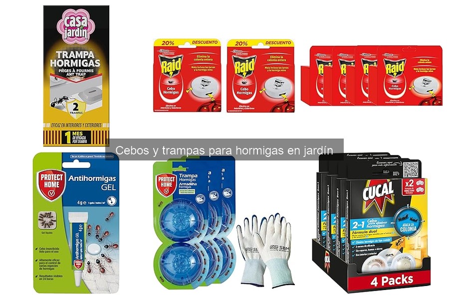 ¿Por qué no funcionan mis cebos y trampas para hormigas?