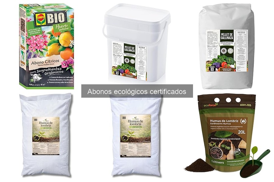 Precios de Abonos Ecológicos Certificados en el Mercado