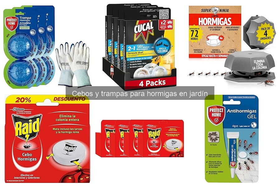 Precios de cebos y trampas para hormigas en el jardín