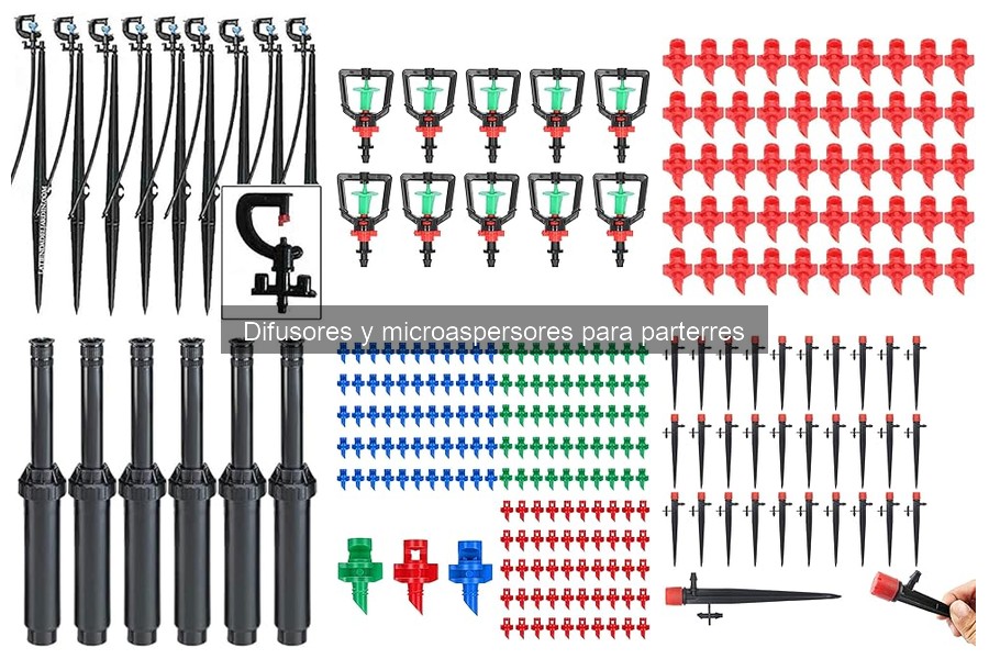 Precios de difusores y microaspersores para riego