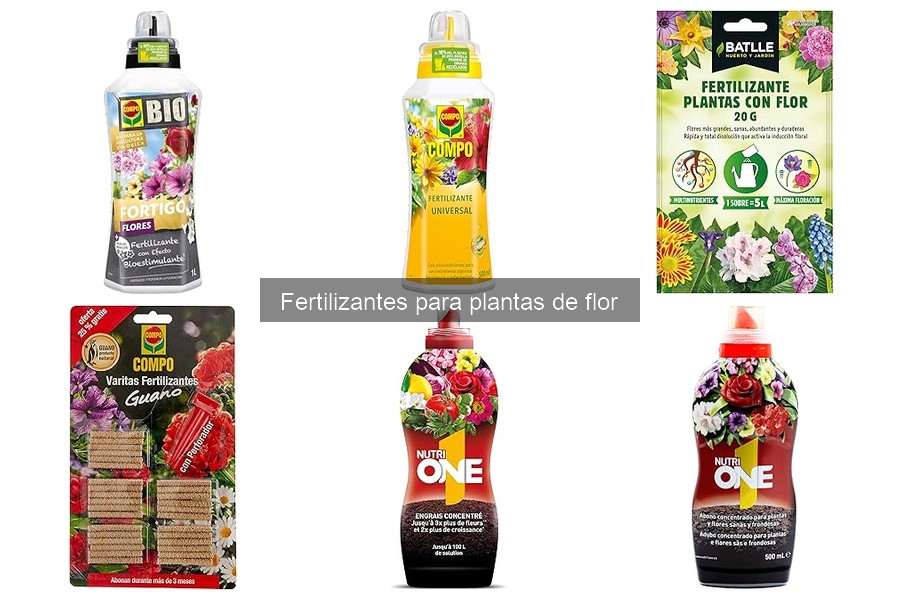 Precios de Fertilizantes para Plantas de Flor: Comparativa 2023