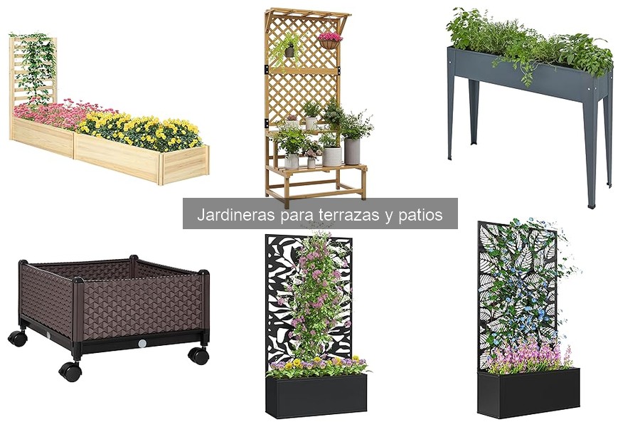 Precios de jardineras para terrazas y dónde comprarlas