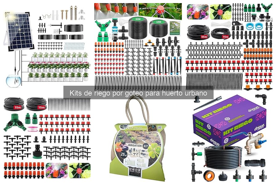 Precios de kits de riego por goteo y dónde comprarlos