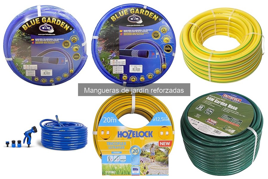 Precios de mangueras de jardín reforzadas y dónde comprarlas