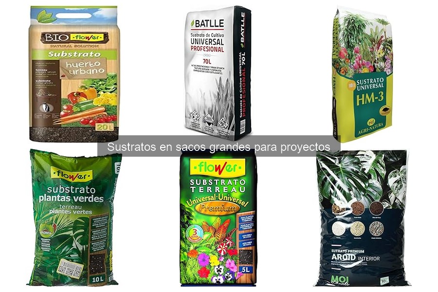 Precios de sustratos en sacos grandes para tu jardín