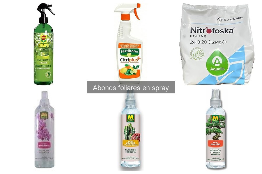Precios y Dónde Comprar Abonos Foliares en Spray