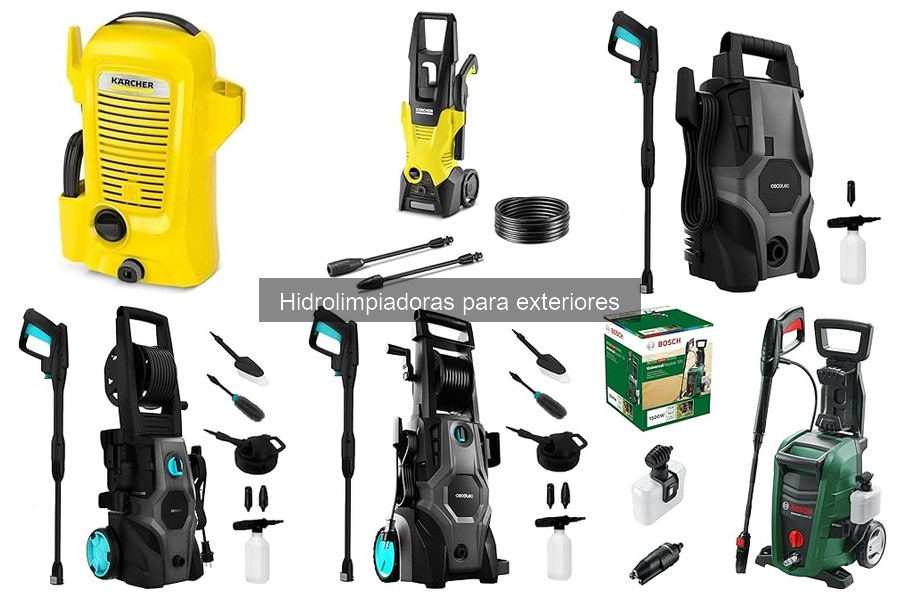 Precios y Dónde Comprar Hidrolimpiadoras para Exteriores