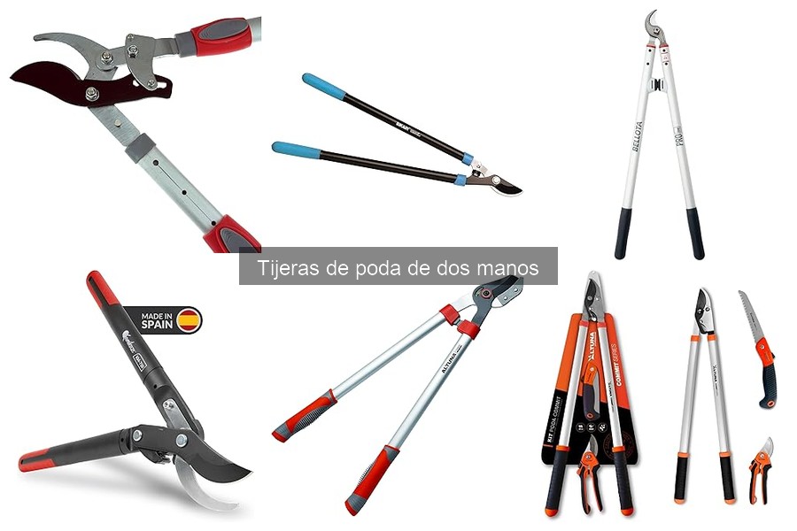 Precios y dónde comprar tijeras de poda de dos manos