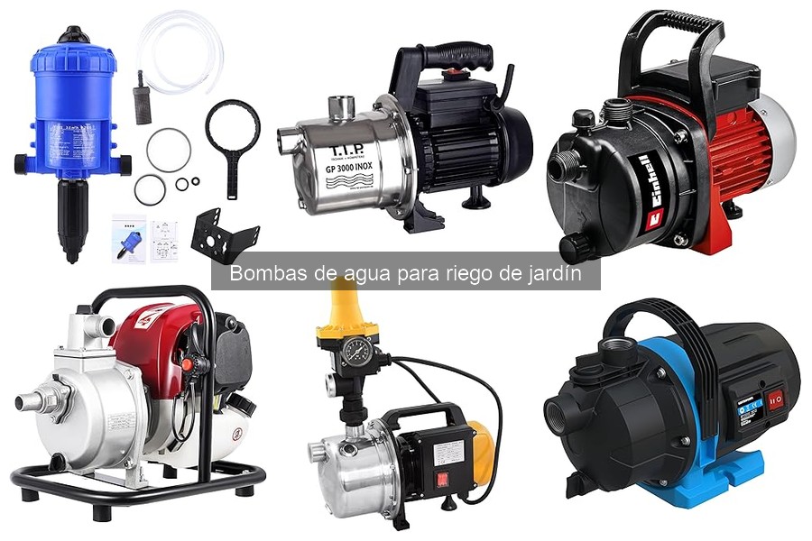 Precios y factores de bombas de agua para riego de jardín