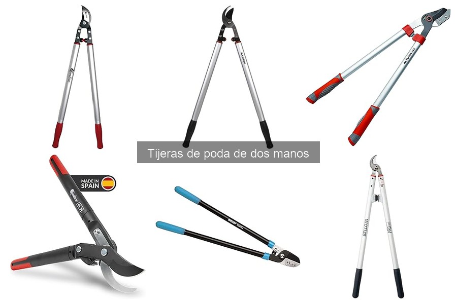 Problemas comunes al usar tijeras de poda de dos manos